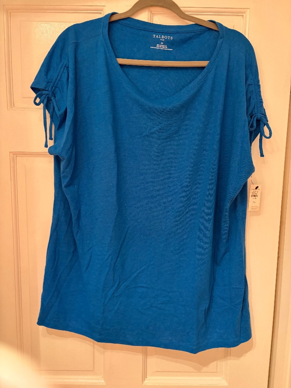 Talbots Linen Blend Shoulder Tie Top - Various sizes and colors $15 each